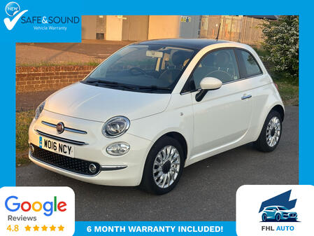 FIAT 500 1.2 500 My17 1.2 69hp Lounge