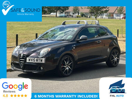 ALFA ROMEO MITO 0.9 Mito 875cc Tb Twinair 105 Bhp Distinctive